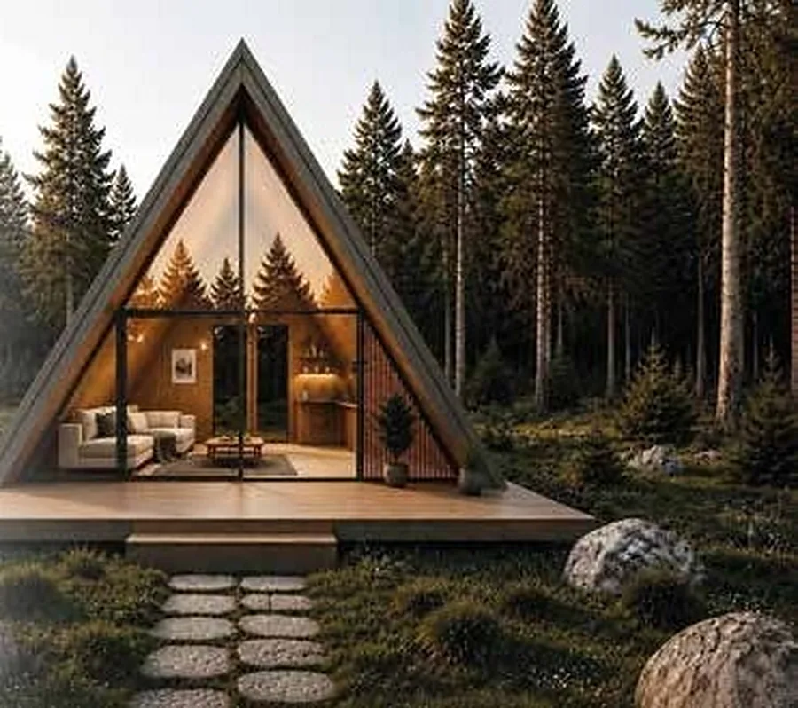 ALTO S – A compact house with a warm, inviting atmosphere.