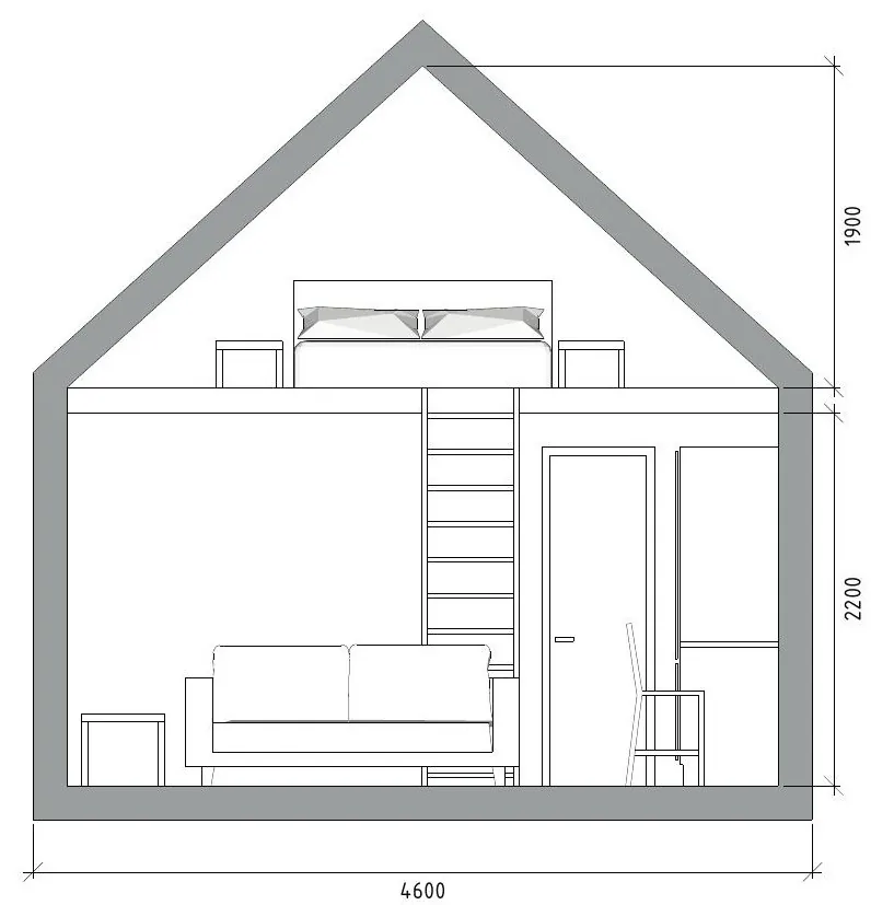 NORD 49 – Cross-section